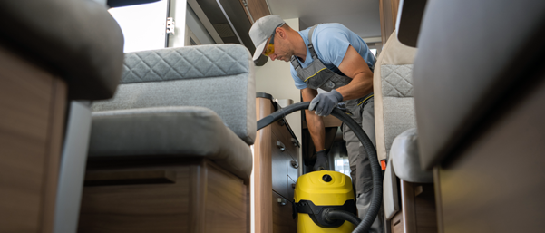 RV Detailing and cleaning of Holiday Trailers and Motorhomes